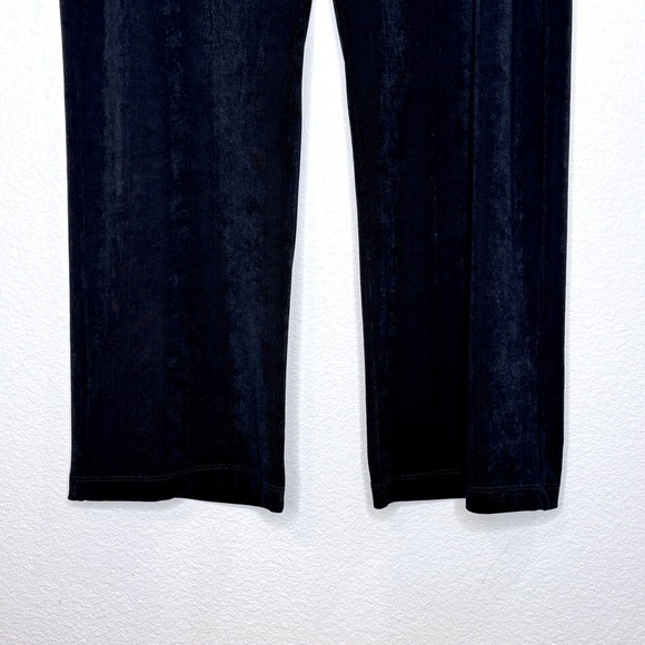 CHICO'S TRAVELERS NWT No Tummy Pant 4R 20/22 Black High Waist Wide Leg Pull-on - Picture 5 of 9